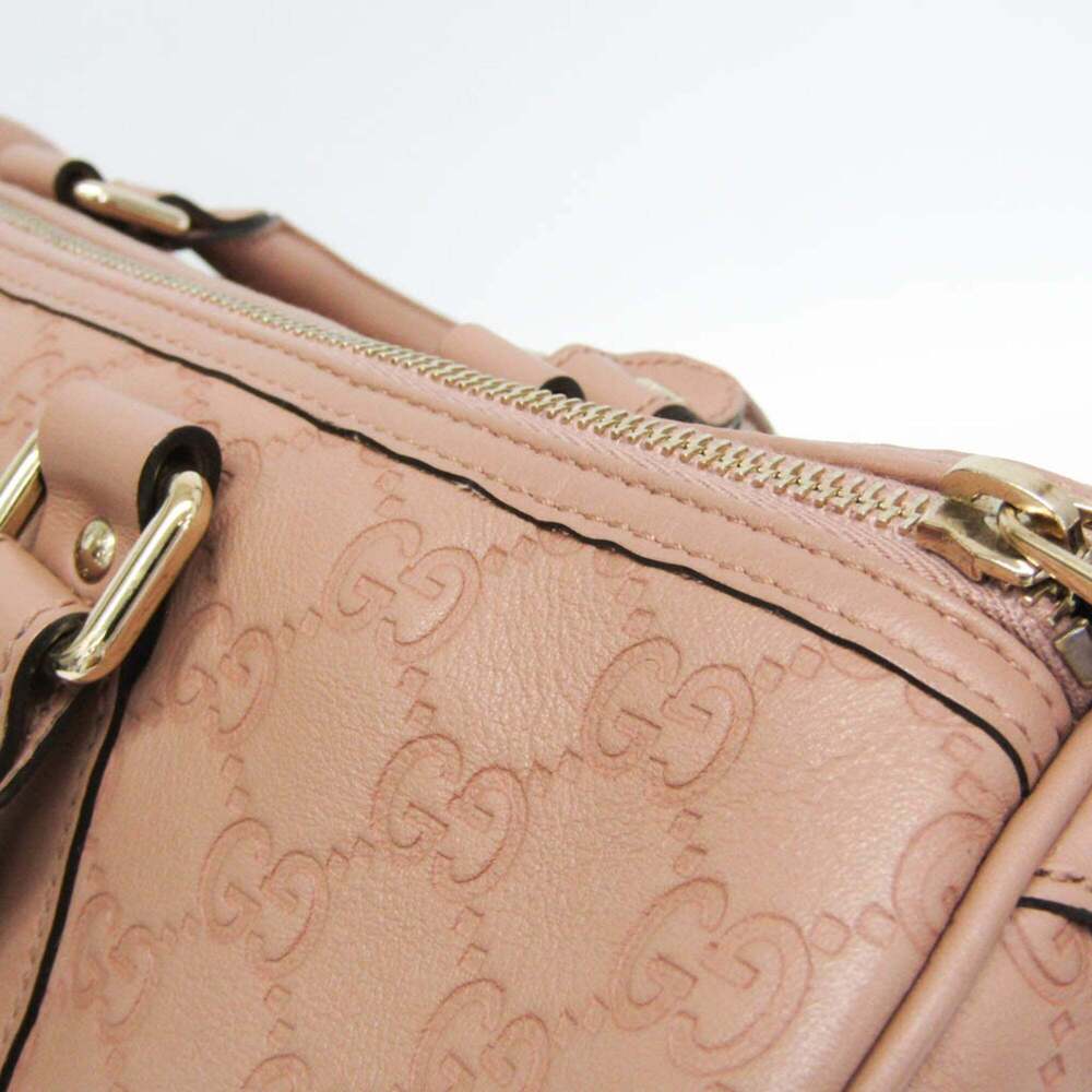 GUCCI Cream Leather Boston Bag - Picture 9 of 14